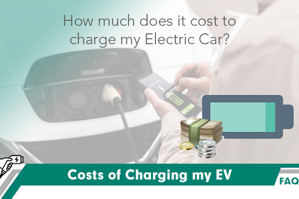 Charging costs of an electric car